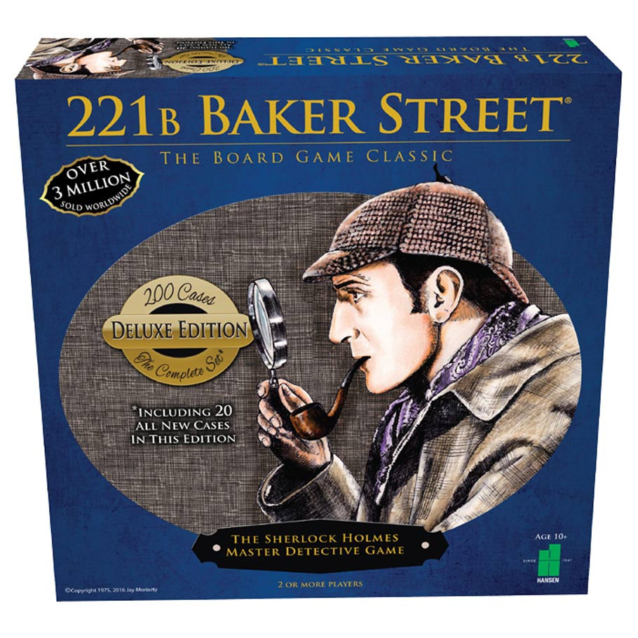 JHCH2500 221B Baker Street Deluxe Board Game