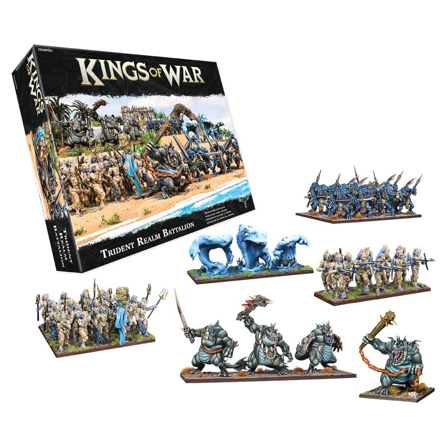 MGCKWR109 Kings of War 4th Edition Trident Realm Battalion Miniature
