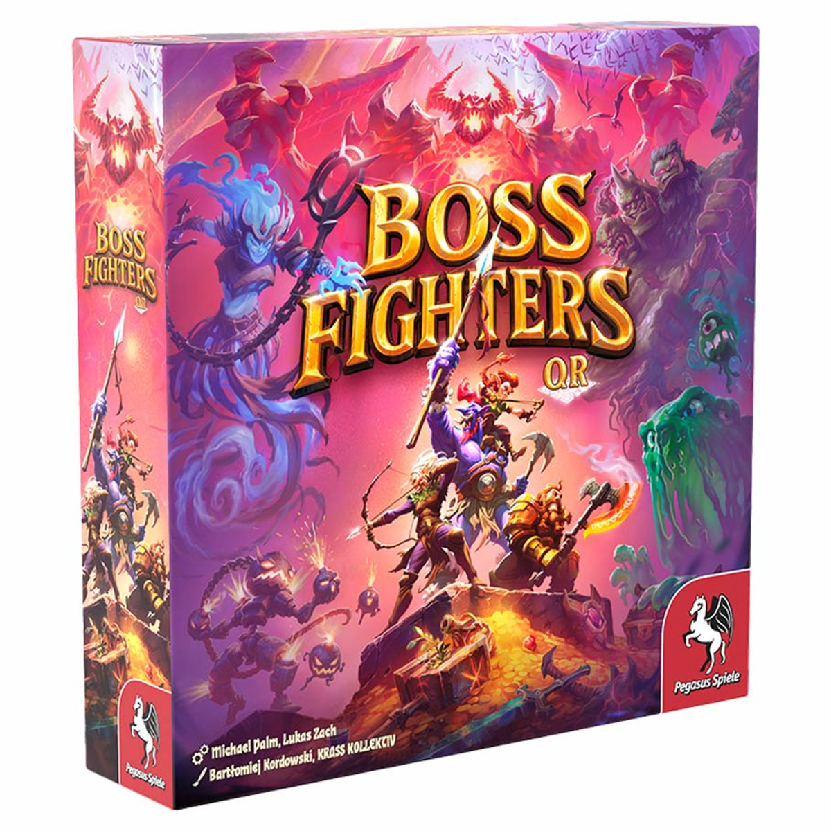 PES51270 Boss Fighters QR Board Game