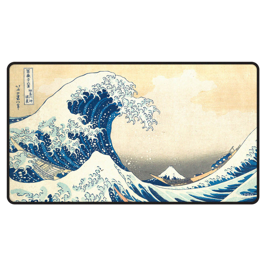 ULP16602 Playmat - Stitched Edge The Great Wave off Kanagawa