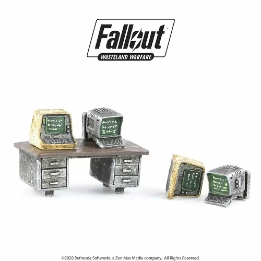 MUH051975 Fallout Wasteland Warfare - Terrain Expansion Terminals Miniature