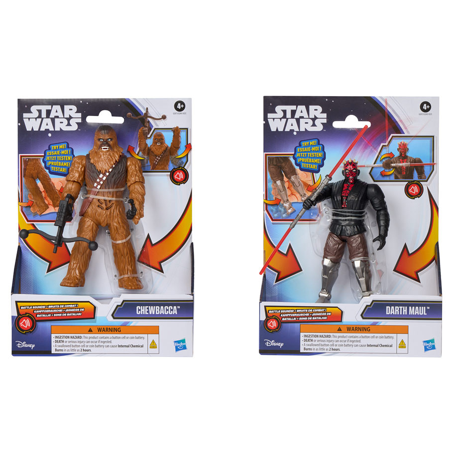 HSBG2843 Star Wars - Action FX Deluxe Saga Assortment - Pack of 4