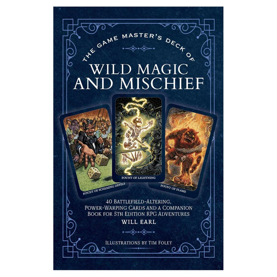 MED87175 Game Masters Deck of Wild Magic & Mischief Book