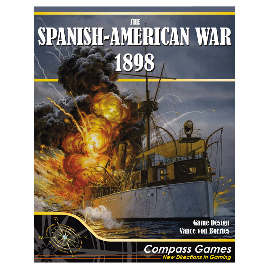 CPA1126 Spanish-American War Board Game - 1898