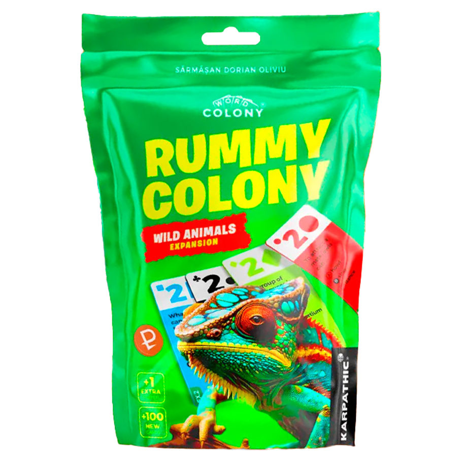 PES800402 Rummy Colony Wild Animals Expansion