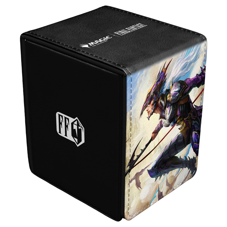 ULP38494 Alcove Flip Magic the Gathering Final Fantasy Kain Traitorous Dragoon Deck Box