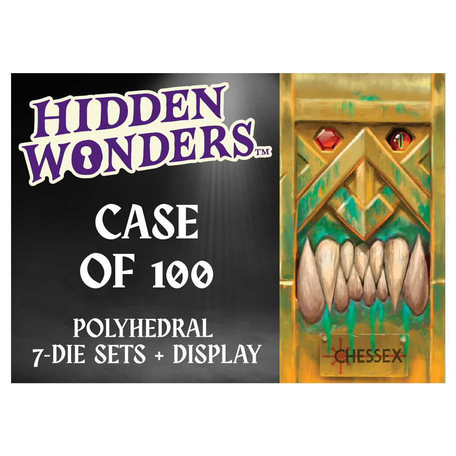 Manufacturing CHX38000C Hidden Wonders Dice Set with Display - Pack of 100