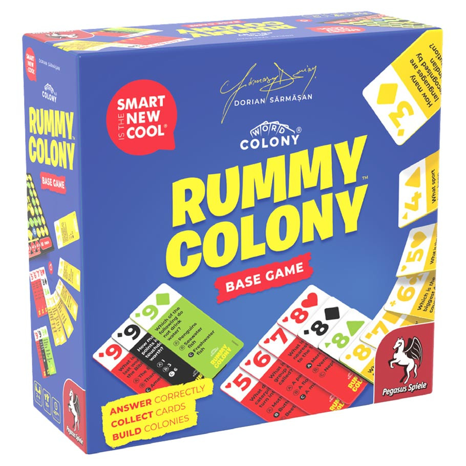 PES800400 Rummy Colony Board Game
