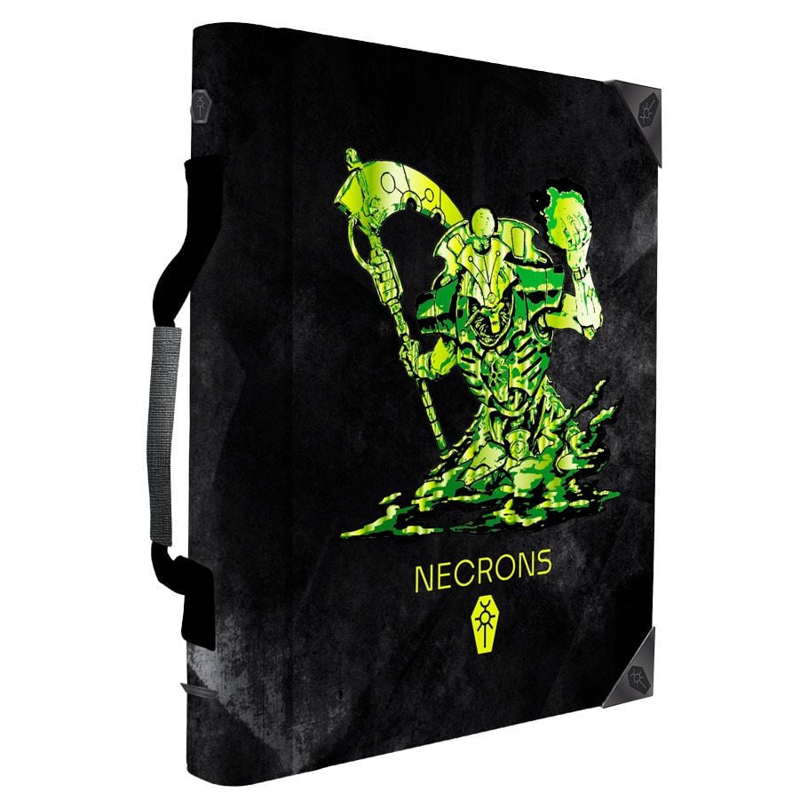 ULP16563 Warhammer 40000 Codex Book Folio Necron Miniatures
