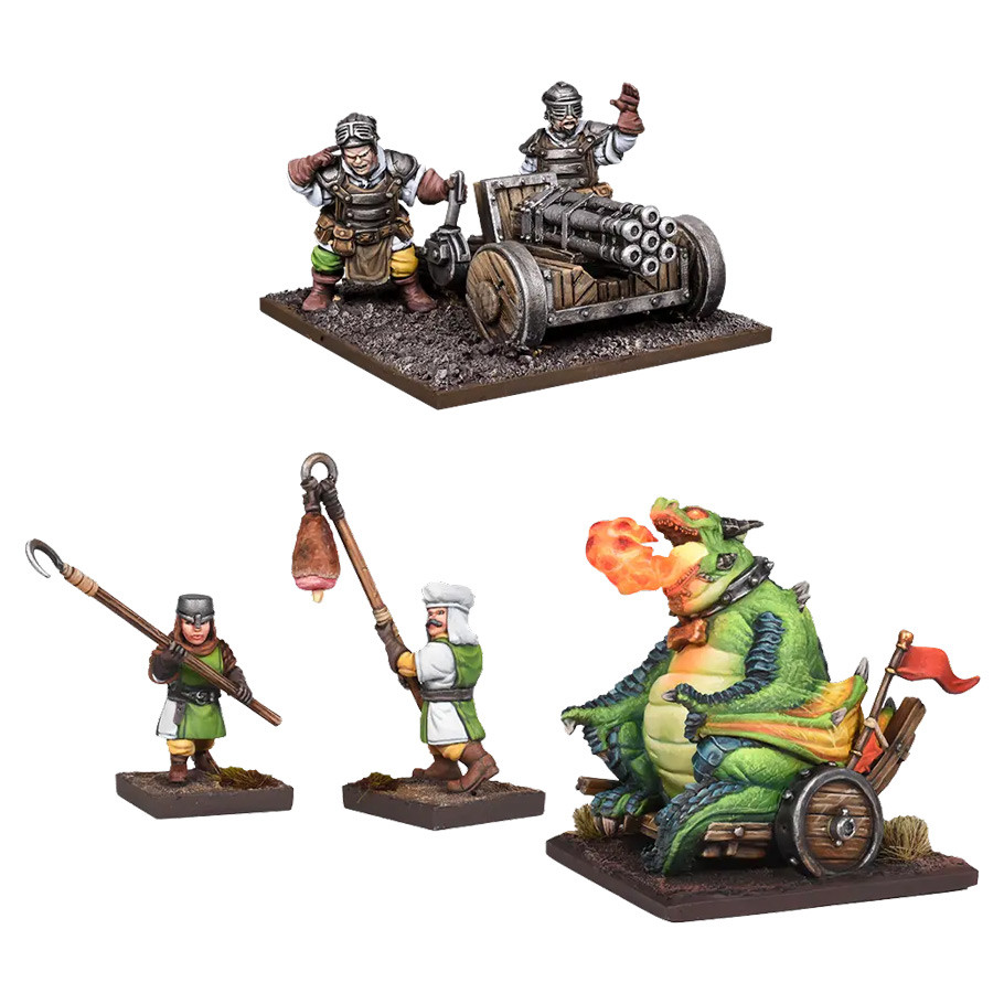 MGCKWHF405 Kings of War 4th Edition Halfling War Engines Miniatures