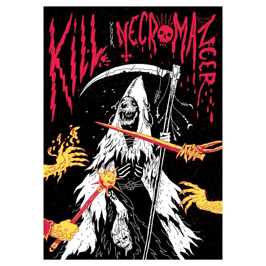 HEL1001 Mork Borg Kill Your Necromancer Role Play Games Books