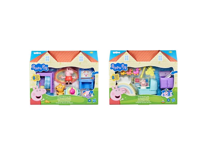 HSBG2182 PEP Room Accessories Set Toy, Assorted Color - Pack of 4