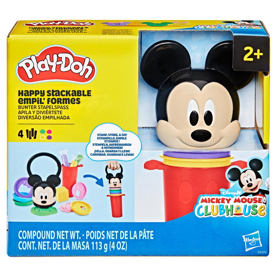 HSBG2322 Disney Happy Stacker Play-Doh Set, Pack of 3