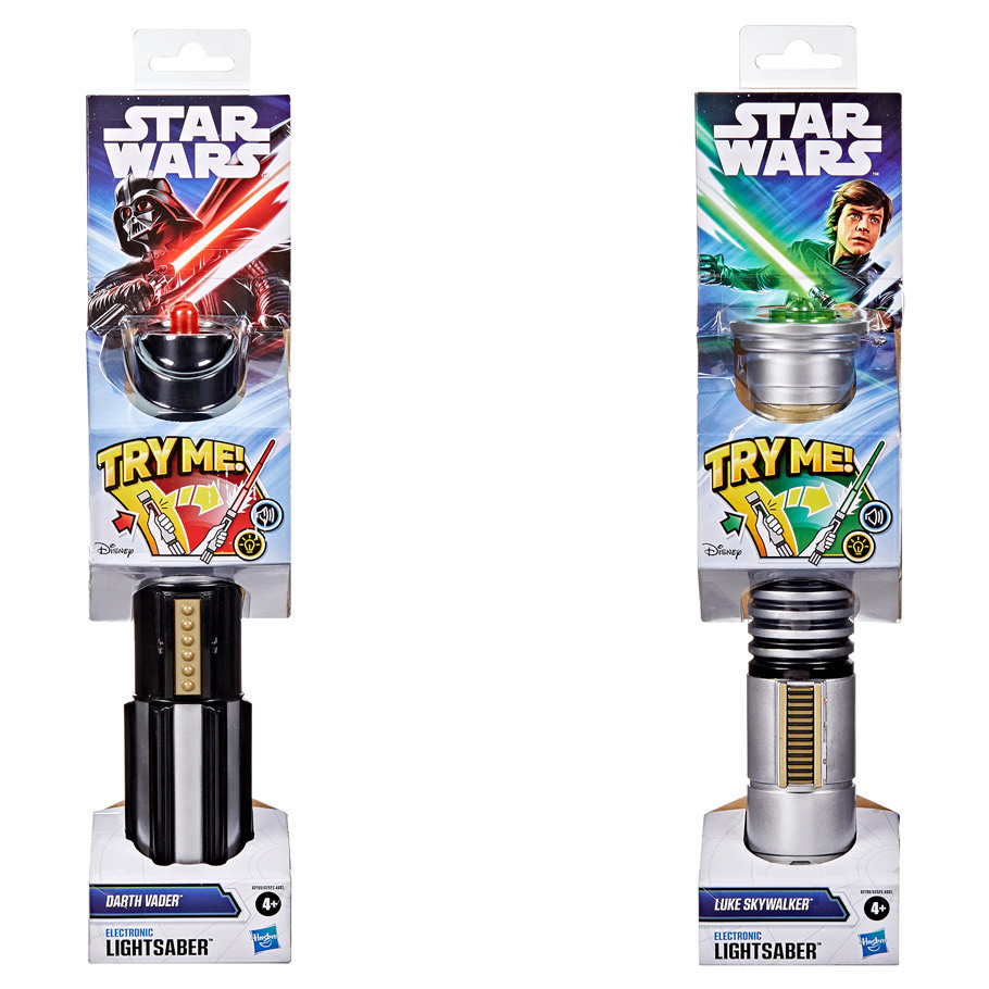 HSBG2523 Star Wars Core Lightsaber Assortment Toys - Pack of 6