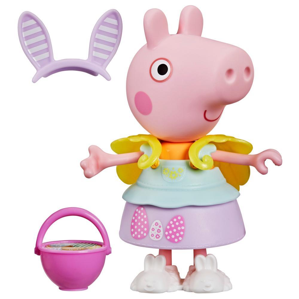 HSBG2180 Peppa Pig Springtime Dress-Up Figure Set - 4 Piece