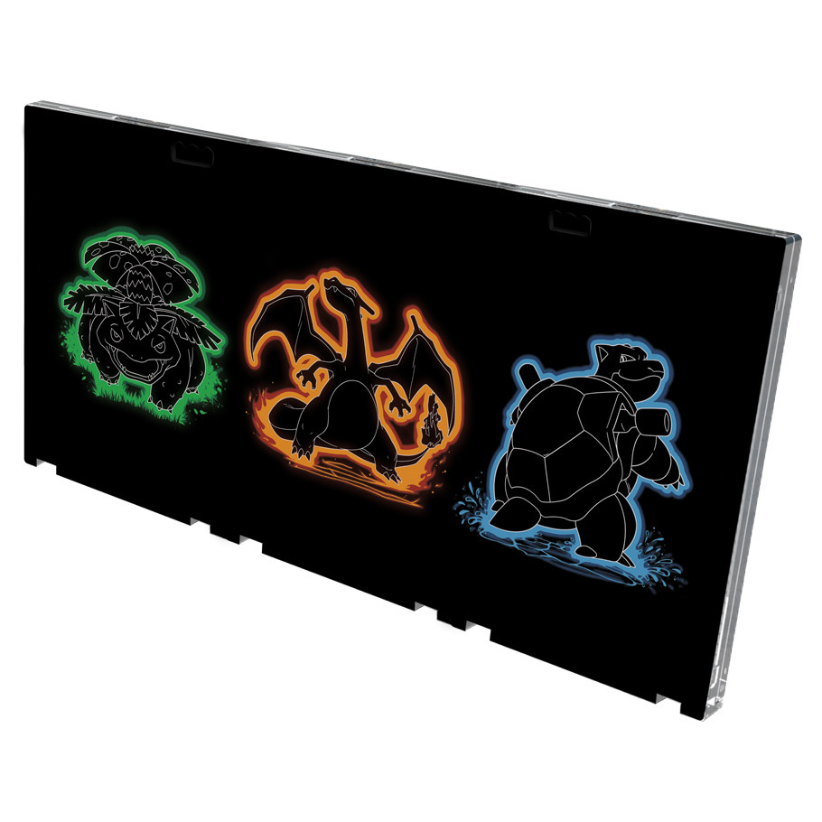 ULP16660 One-Touch Edge Pokemon Neon Kanto 3-Card Magnetic Holder
