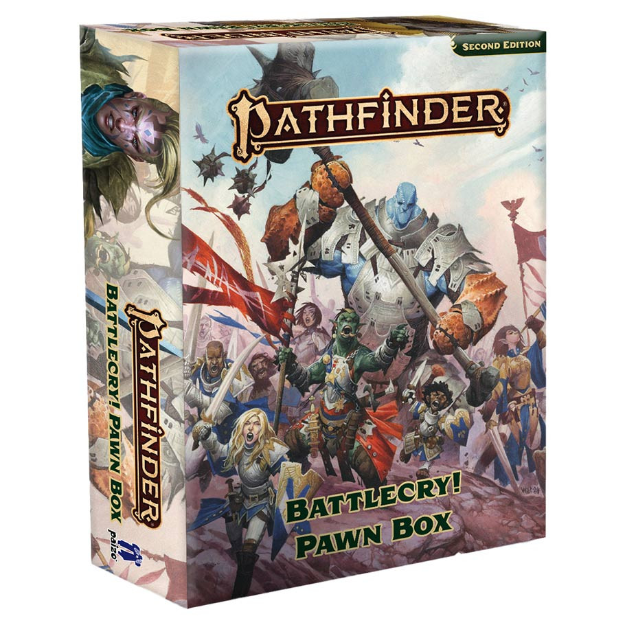PZO10012-MC Pathfinder 2E Battle Cry Role Play Games Pawn Box