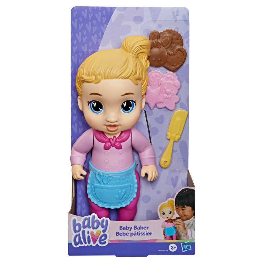 HSBG2983 Alive Baby Baker Blonde Action Figures - 8 Piece