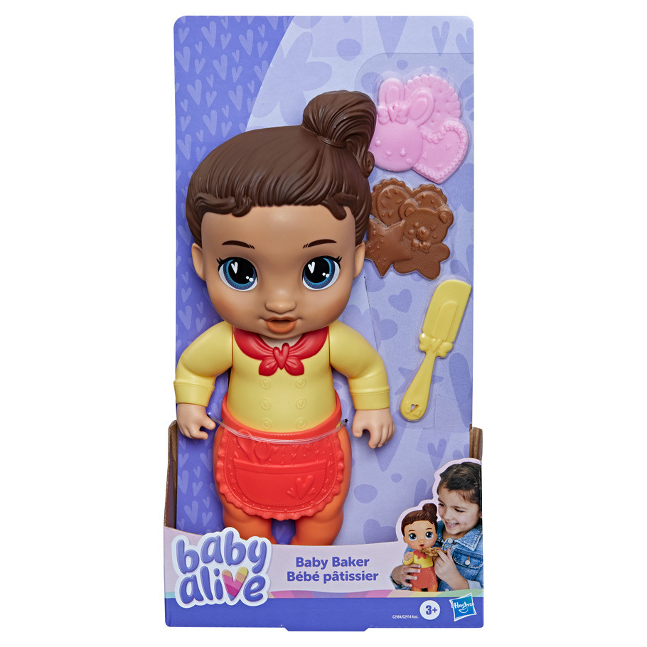 HSBG2984 Baby Alive Baby Baker Black Figures - Pack of 8