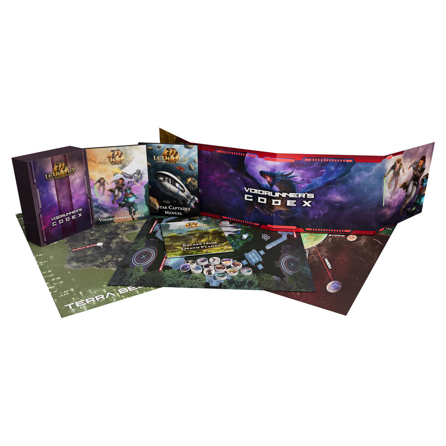 ENP8000 Level Up Advanced 5E Void Runners Codex Box Set Role Play Games Books