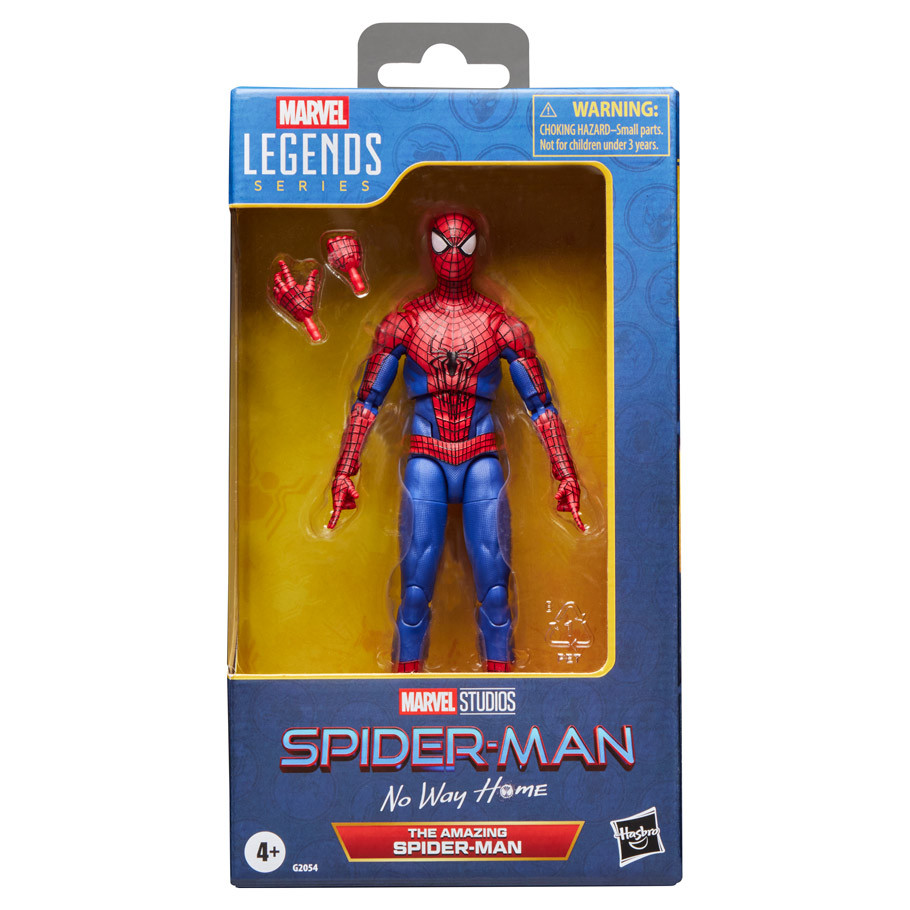 HSBG2054 Marvel Legends No Way Home Amazing Spider Man Figures - Pack of 6