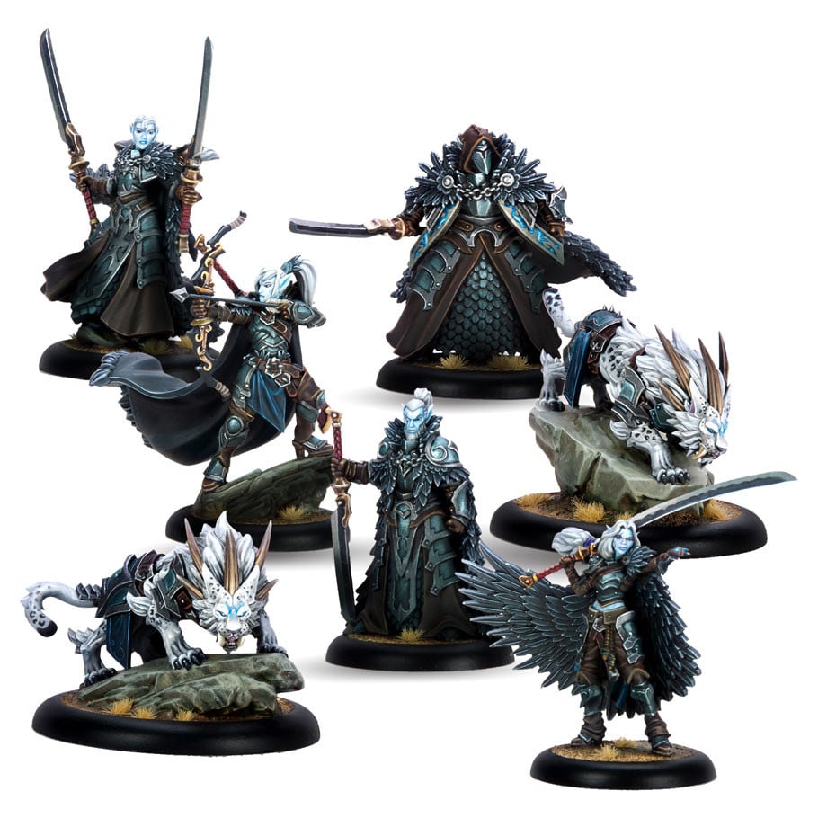 STEIKDSK369 War Machine Dusk Final Hunt Command Cadre Miniatures