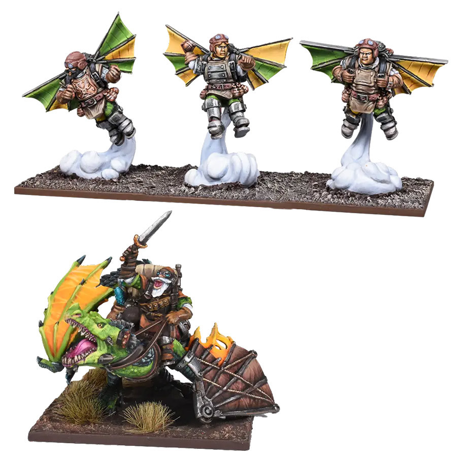 MGCKWHF307 Kings of War 4th Edition Ej Squadron Miniatures