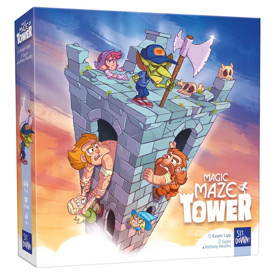 SDO039 Magic Maze Tower Board Game