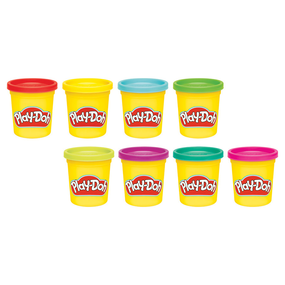 HSBG0512 3 oz Assortment Play Dough Set - Pack of 8