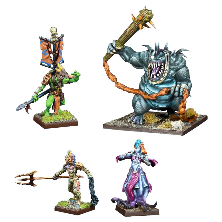 MGCKWR211 Kings of War 4th Edition Trident Realm Hero Pack Miniatures