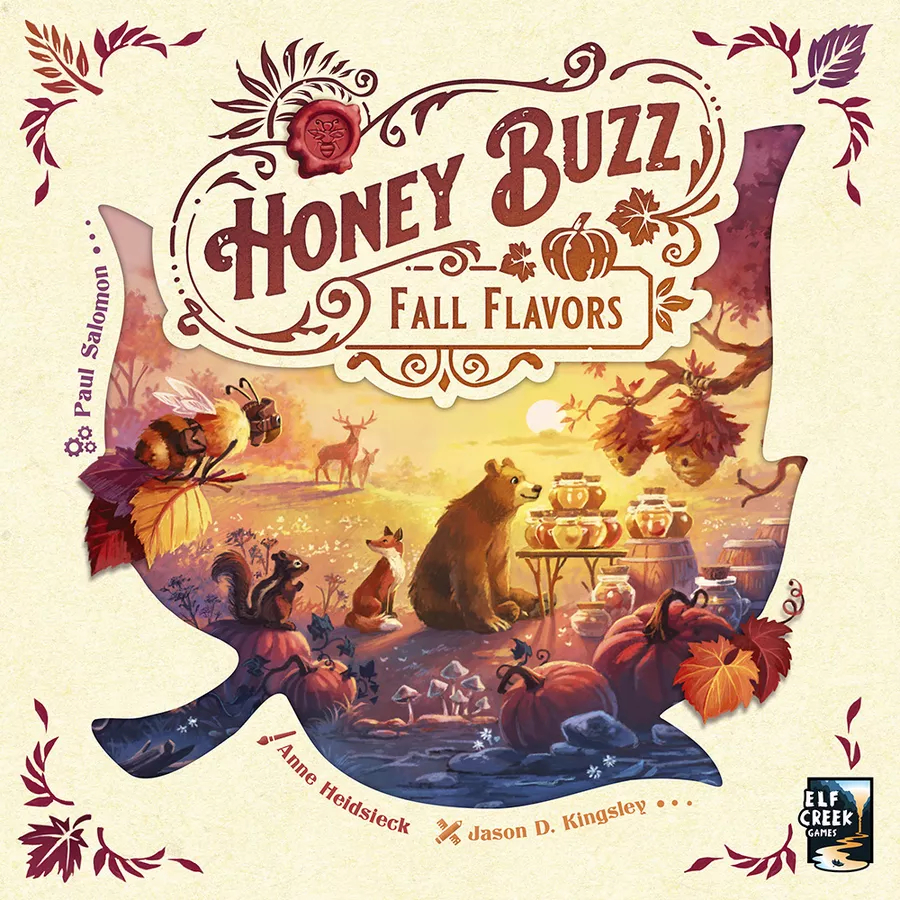 ECG029 Honey Buzz Fall Flavors Expansion Board Game