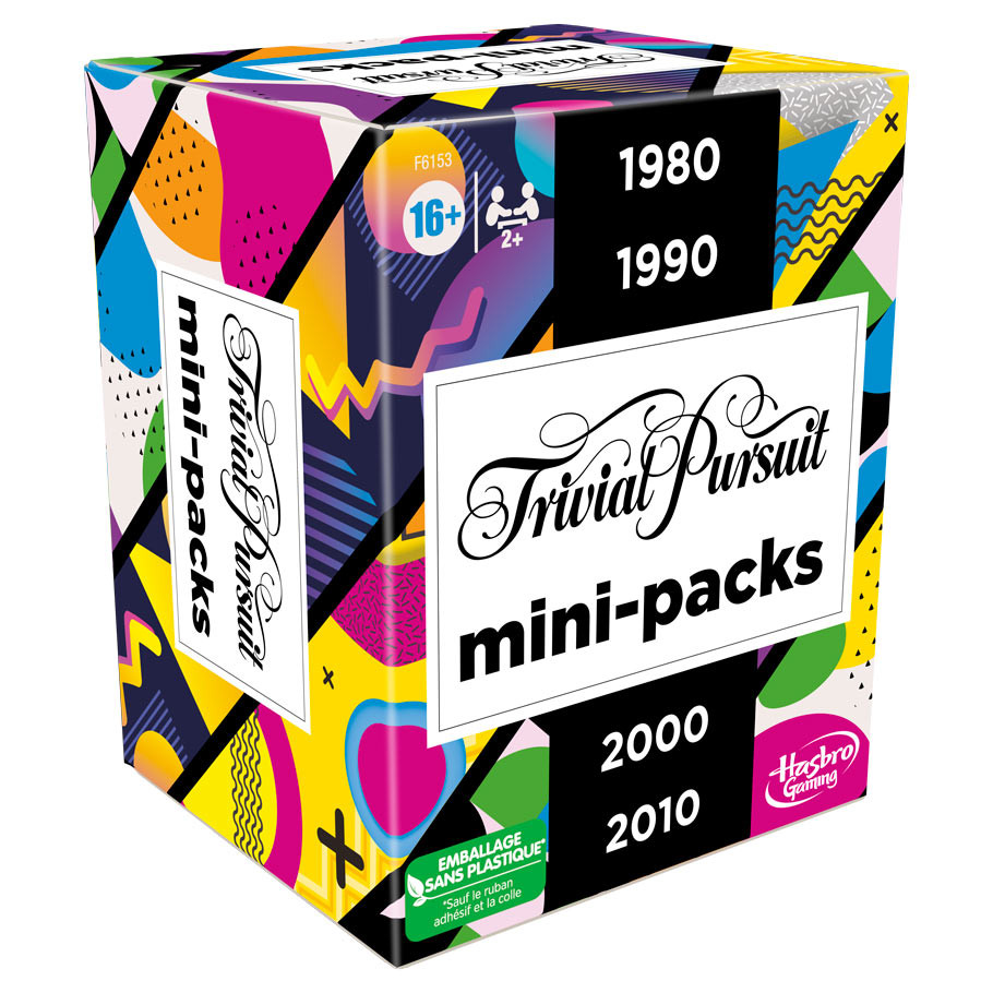 HSBF6153 Trivial Pursuit Mini Pack Board Game