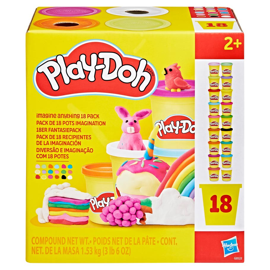 HSBG0522 Imagine Anything 18 Play Dough Set - Pack of 2
