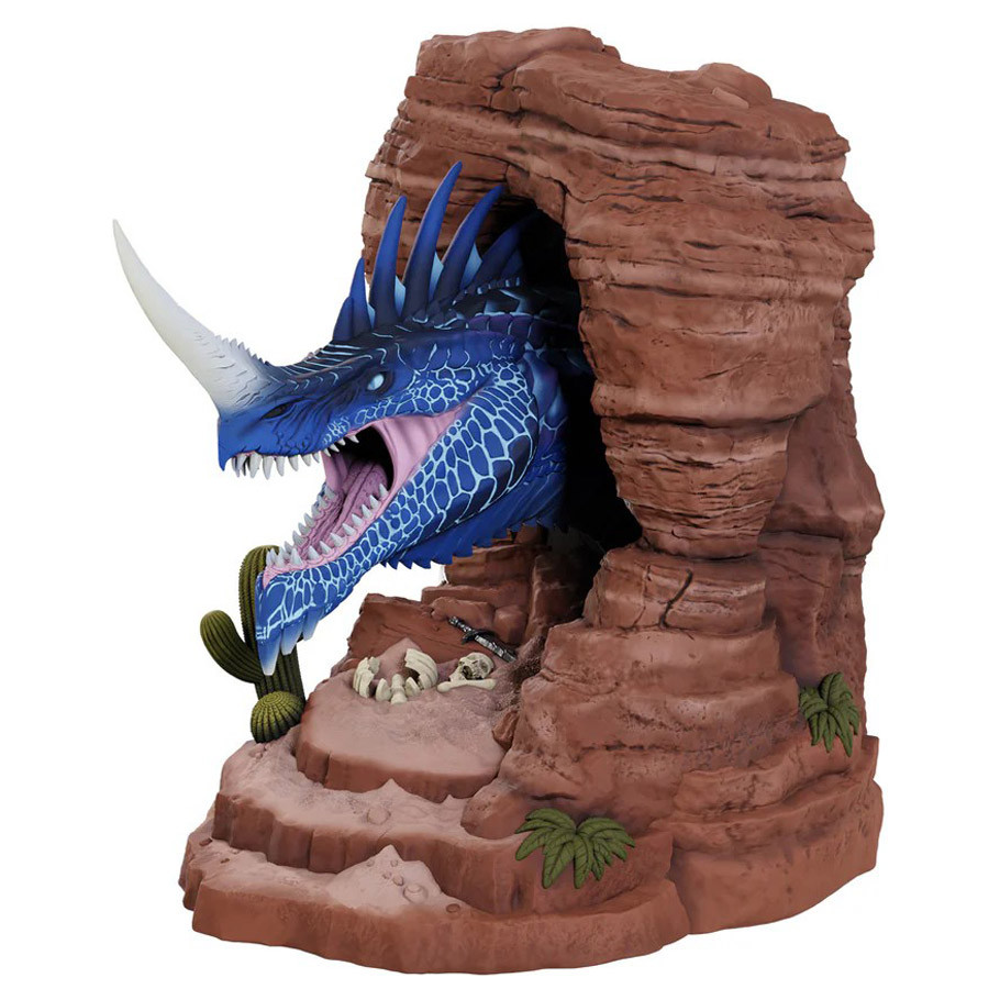 WZK89218 Dungeons & Dragons Blue Dragon Bookend