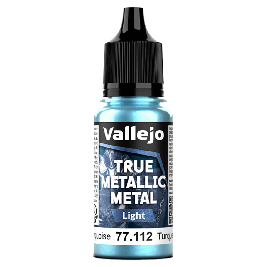 VJP77112 18 ml True Metallic Metal Light Paint, Hydra Turquoise