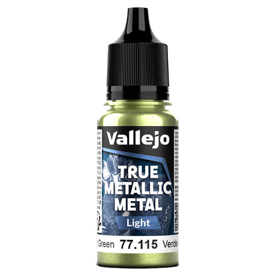 VJP77115 18 ml True Metallic Metal Light Paint, Amber Green