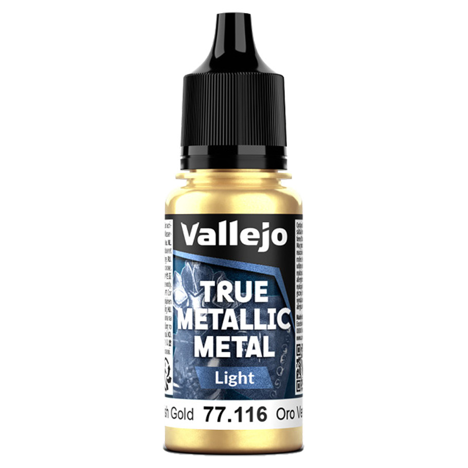 VJP77116 18 ml True Metallic Metal Light Paint, Greenish Gold