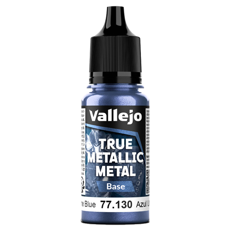VJP77130 18 ml True Metallic Metal Base Paint, Ultramarine Blue