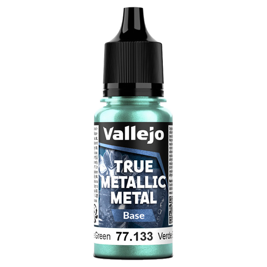 VJP77133 18 ml True Metallic Metal Base Paint, Beetle Green