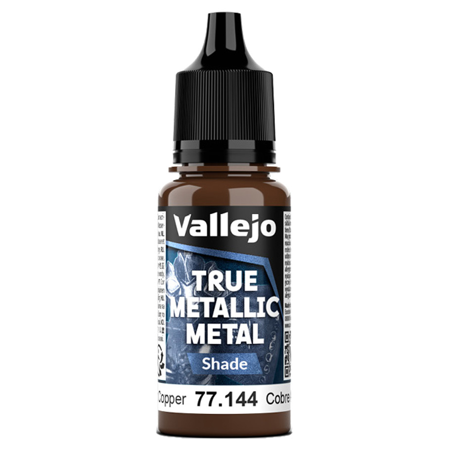 VJP77144 18 ml True Metallic Metal Shade Paint, Ancient Copper