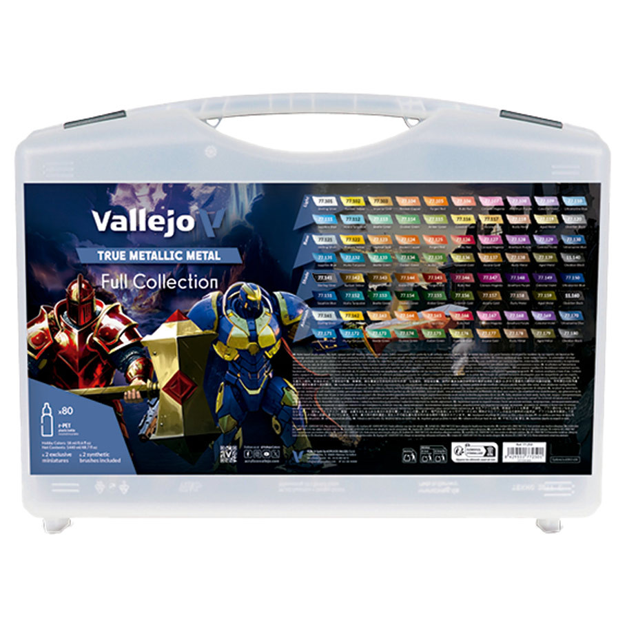 VJP77250 True Metallic Metal Color Case - 80 Piece