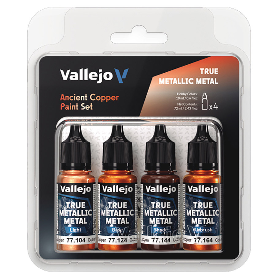 VJP77253 True Metallic Metal Ancient Copper Color Set - 4 Piece