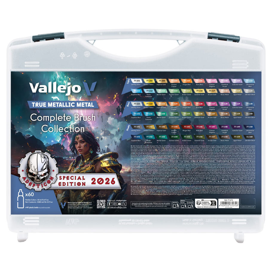 VJP77271 True Metallic Metal Complete Brush Collection - Adepticon 2026