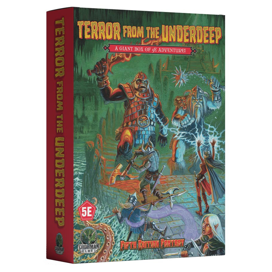 GMG50200 Dungeons & Dragons 5E Adventure Terror From the Under Deep Role Playing Game