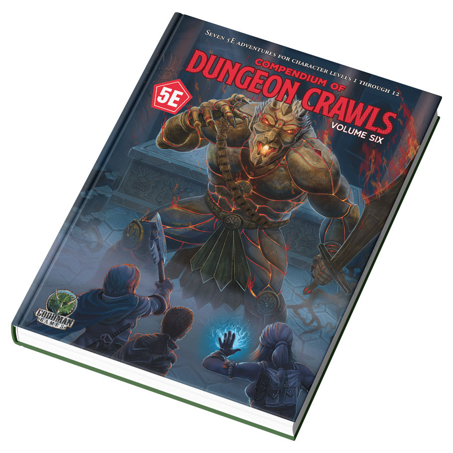 GMG55556 Dungeons & Dragons 5E Adventure Compendium of Dungeon Crawls No.6 A Compilation of Adventures Role Playing Game