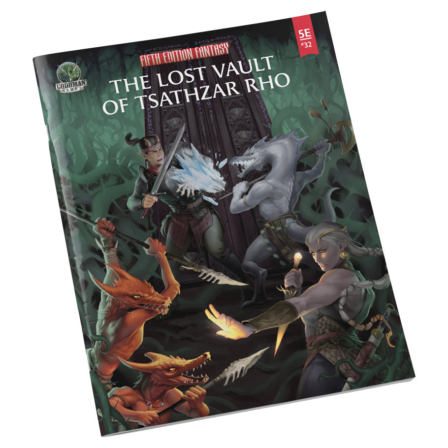 GMG55532 Dungeons & Dragons 5E Adventure Fifth Edition Fantasy No.32 the Lost Vault of Tsathzar Rho Role Playing Game