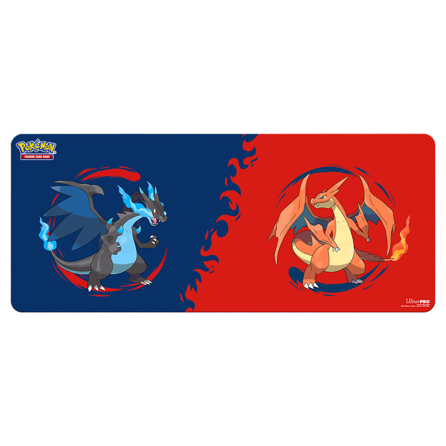 ULP16739 6 ft. Pokemon Mega Charizard Table Playmat for Card Game