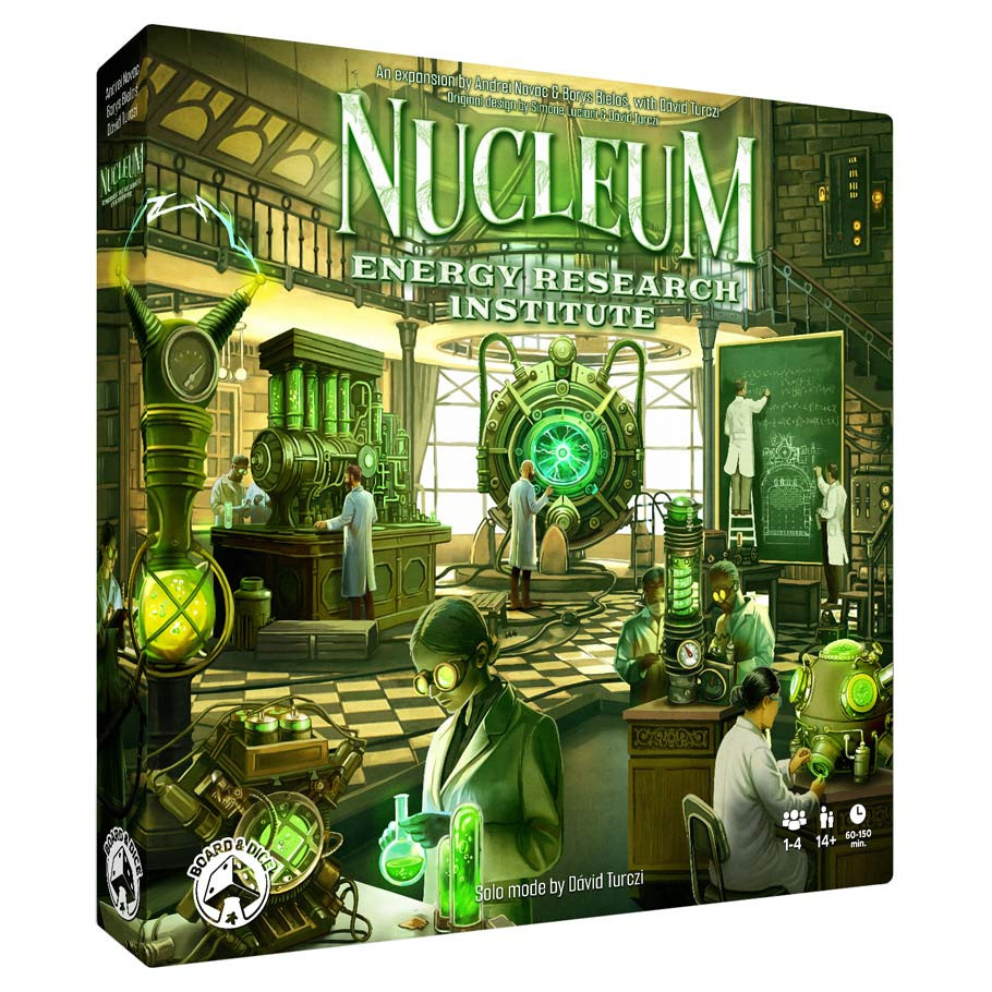 BND0125 Nucleum Energy Research Institute Expansion Board Game
