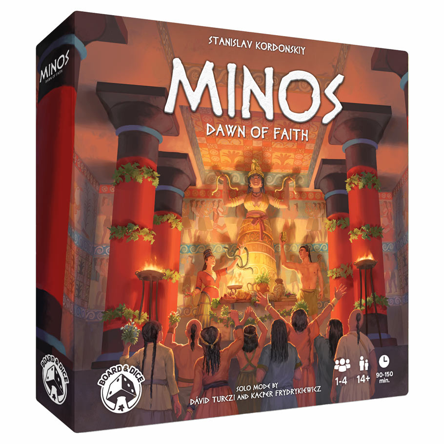 BND0151 Minos Dawn of Faith Board Game