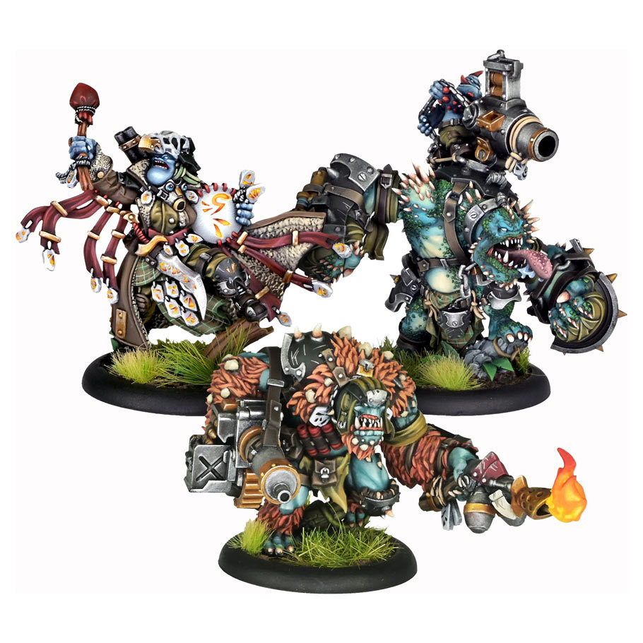 STESFIKSKR384 Warmachine Southern Kriels Kithguard Battlegroup Box Miniature
